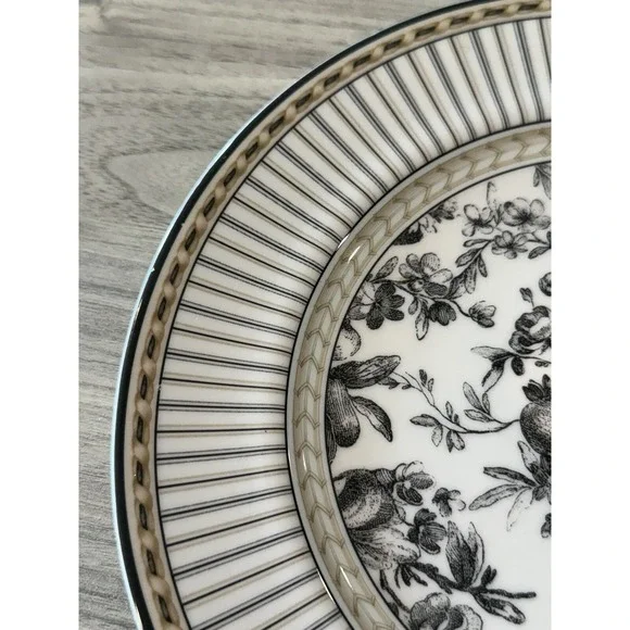 ROYAL DOULTON STUDIO PROVENCE PLAID 2 DINNER & 1 SALAD PLATE As Is - Picture 12 of 13